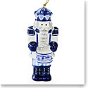 Spode 2024 Blue Italian Christmas Nutcracker Ornament