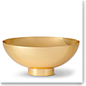 Aerin Sintra Footed Bowl, Large, Gold