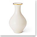 Aerin 5.5" Sancia Baluster Vase, Cream