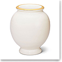 Aerin 6.1" Siena Vase, Cream