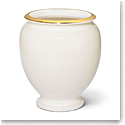 Aerin 8.3" Siena Vase, Cream