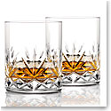 Cashs Ireland Annestown Irish Whiskey DOF Glass, Pair