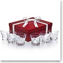 Baccarat Crystal, Everyday Classic Assorted DOF Tumblers, Gift Boxed Set of Six
