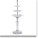 Baccarat Crystal, Mille Nuits Tall 3 Tier Pastry Stand
