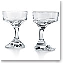 Baccarat Narcisse Saucer Champagne Cocktail Coupe Pair