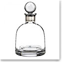 Waterford Crystal, Elegance Short Decanter With Round Stopper, Platinum Band
