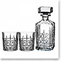Marquis by Waterford Crystal Brady Decanter, 2 DOF Tumbler Set