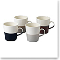 Royal Doulton Coffee Studio Mug Grande 19 Oz Set of 4 Mixed Colors