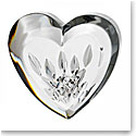 Waterford Crystal Lismore Heart Collectible Paperweight