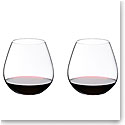 Riedel O Stemless, Pinot Nebbiolo Wine Glasses, Pair