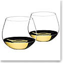 Riedel O Stemless, Chardonnay, Montrachet Wine Glasses, Pair