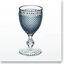 Vista Alegre Glass Bicos Bicolor Goblet with Grey Top