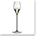 Riedel High Performance Champagne Glass, Single Black