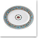 Wedgwood Florentine Turquoise Oval Platter 13.75"