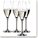 Riedel Vinum Cuvee Champagne Glasses Gift Set, 3+1 Free