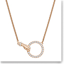 Swarovski Symbolic Necklace, White, Rose Gold