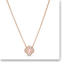 Swarovski Jewelry and Rose Gold Sparkling Dance Pendant Necklace