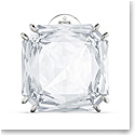 Swarovski Mesmera Earring Single, Square Cut Crystal, White, Rhodium Plated