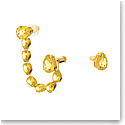 Swarovski Millenia Earring Set, Yellow, Gold-tone Plated