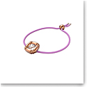 Swarovski Dulcis Bracelet, Cushion Cut Crystals, Purple