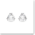 Swarovski Millenia Stud Earrings, Trilliant Cut Crystal, White, Rhodium Plated