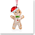 Swarovski 2022 Holiday Cheers Gingerbread Man Ornament