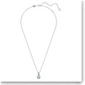 Swarovski Jewelry March Birthstone Pendant Necklace