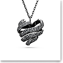 Swarovski Jewelry Necklace Volta, Pendant S Heart Graphite