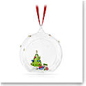 Swarovski 2024 Holiday Cheers Tree And Gifts Ball Ornament