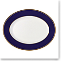 Wedgwood Renaissance Gold Oval Platter 13.75"