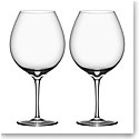 Orrefors Premier Pinot Noir Wine Glasses, Pair