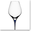 Orrefors Crystal, Intermezzo Blue Aromas Crystal Wine, Single