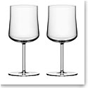Orrefors Informal Large Wine Glasses Pair