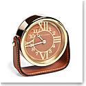 Ralph Lauren Brennan Clock, Saddle
