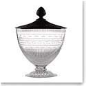 Wedgwood Iconic Crystal Vase with Jasper Lid, Medium