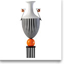 Wedgwood 19.7 Prestige Jasperware Lee Broom Tall Vase on Orange Sphere, Limited Edition
