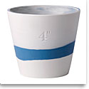 Wedgwood Jasperware Burlington Pot 4", Blue and White