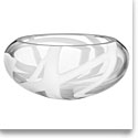Kosta Boda White Globe Crystal Bowl