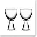 Kosta Boda Limelight XL Wine Glasses Pair