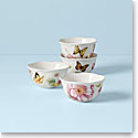 Lenox Butterfly Meadow Bloom Dinnerware Dessert Bowl Set Of 4
