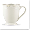 Lenox French Perle Bead White Dinnerware Mug