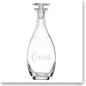 Kate Spade New York, Lenox Two Of A Kind Ours Decanter