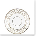 Lenox Opal Innocence Silver Platinum Dinnerware Tea Saucer