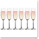 Lenox Tuscany Classics Party Champagne Flutes, Set Of Six