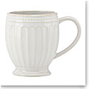 Lenox French Perle Groove White Dinnerware Mug, Single