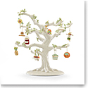 Lenox 2022 Autumn Favorites 10 Piece Ornament And Tree Set