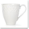 Lenox Chelse Muse Dinnerware Fleur White Mug, Single