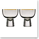 Lenox Trianna Slate Cocktail Glass Pair