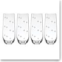 Kate Spade New York, Lenox Spade Clover Stemless Flute Glass Set Of Four