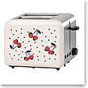 Kate Spade New York, Lenox Vintage Cherry Dot Toaster Electrics Toaster, 2 Slice